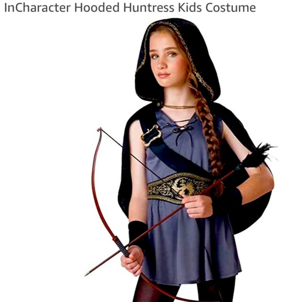 InCharacter Hooded Huntress Tween Costume